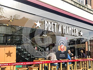 PRET A MANGER store